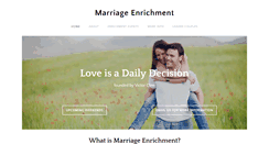 Desktop Screenshot of marriage-enrichment.org